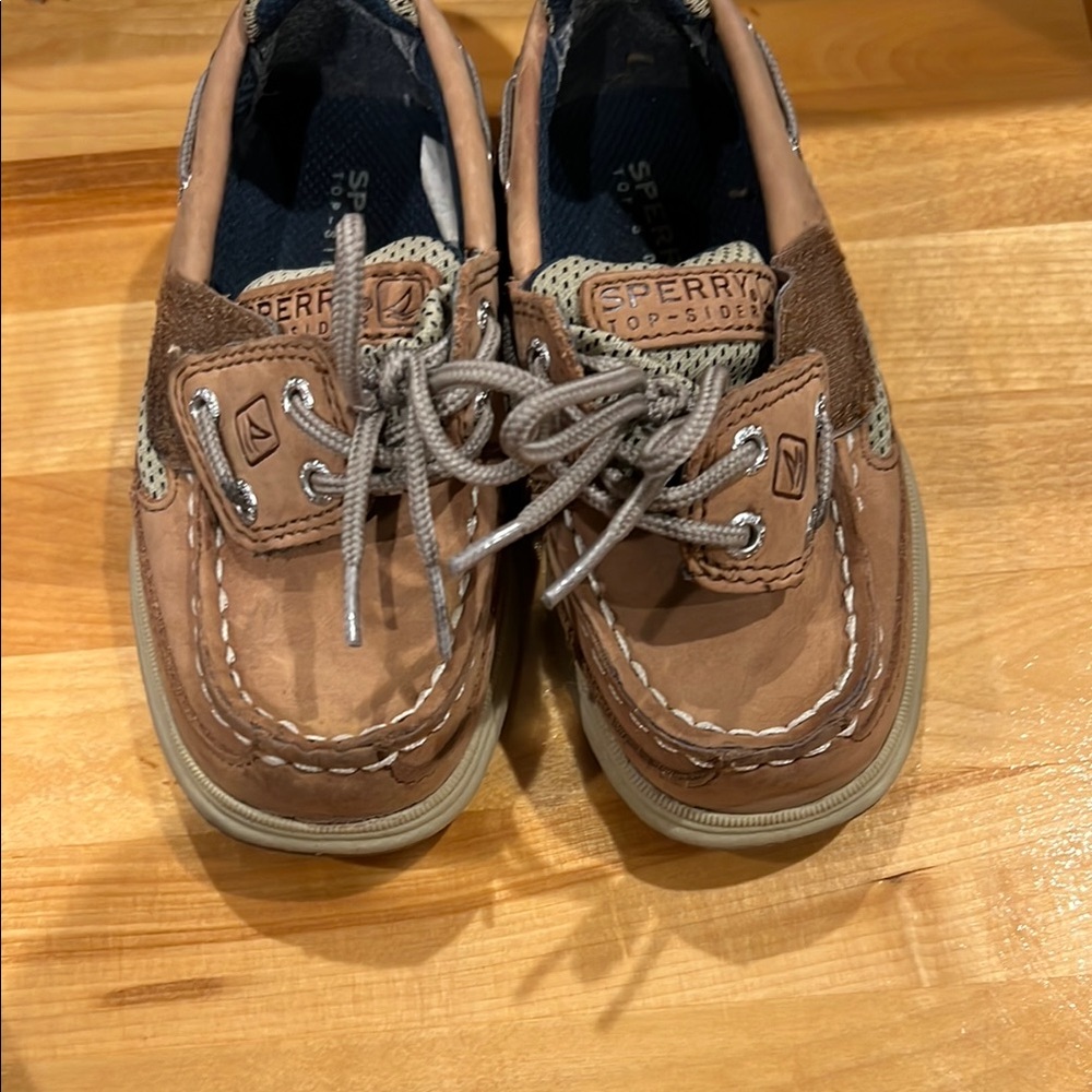 Sperry Kids Brown Boat Shoes